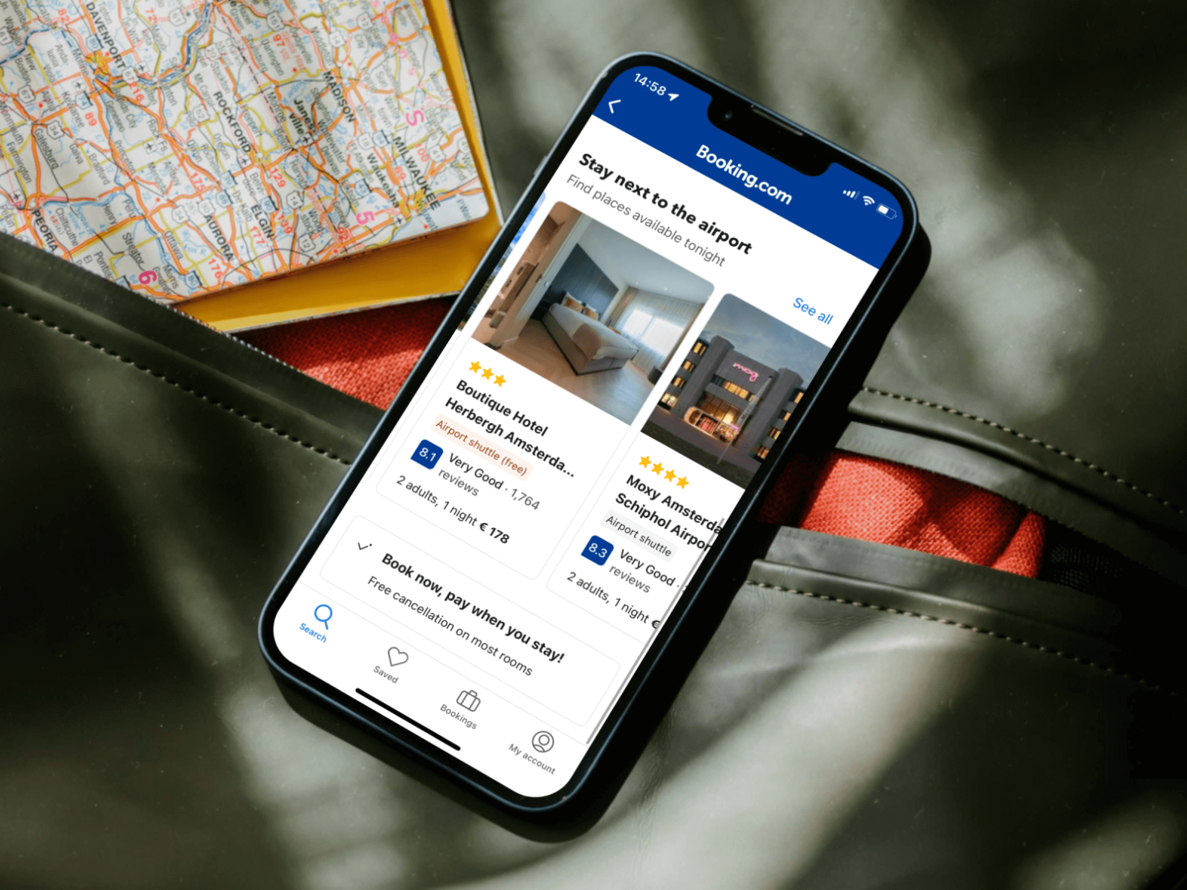 Thumbnail for Booking.com design iterations case study